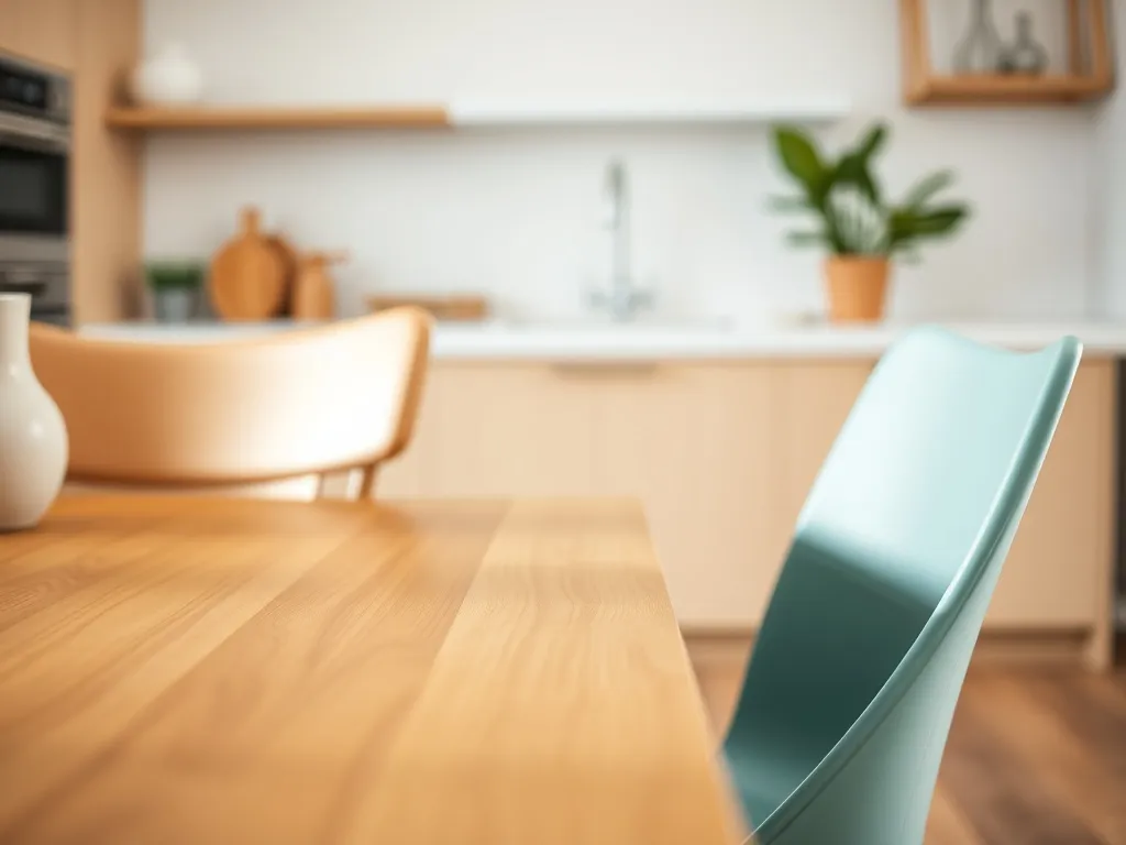 Czy krzesła muszą być w kolorze stołu?