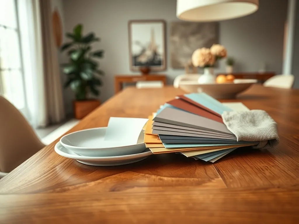 Jak dobrać kolor stołu do jadalni?